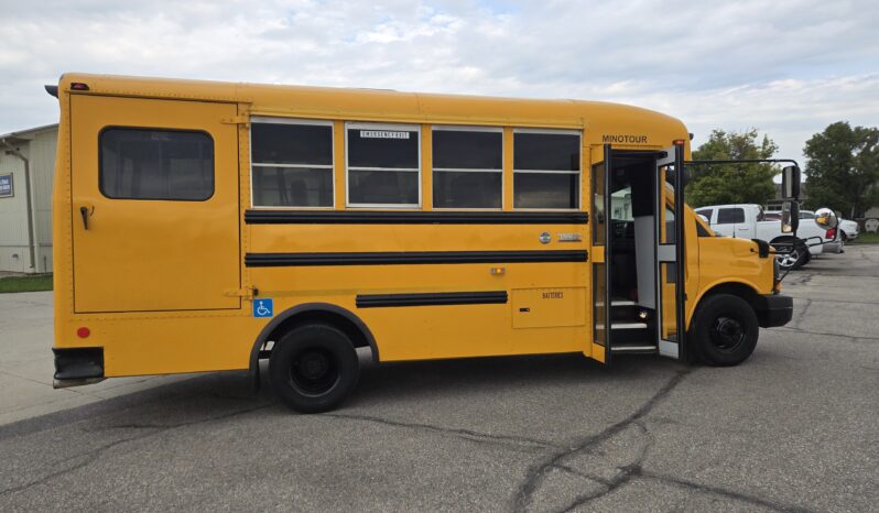 2016 Chevy Express 12-14 Pass. Handi School Bus w/roof air! (LOW MILES) full