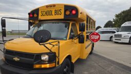 2016 Chevy Express 12-14 Pass. Handi School Bus w/roof air! (LOW MILES) full