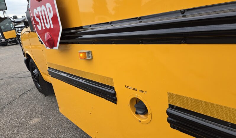 2016 Chevy Express 12-14 Pass. Handi School Bus w/roof air! (LOW MILES) full