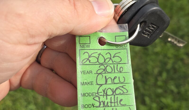 2016 Chevy Express 12-14 Pass. Handi School Bus w/roof air! (LOW MILES) full