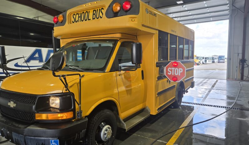 2012 Collins Chevrolet Express Mini School Bus 14 Passenger full