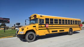 2023 Bluebird Vision School Bus W/Rear A/C- Low-Miles-71Capacity