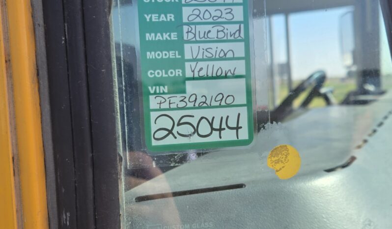 2023 Bluebird Vision School Bus W/Rear A/C- Low-Miles-71Capacity full