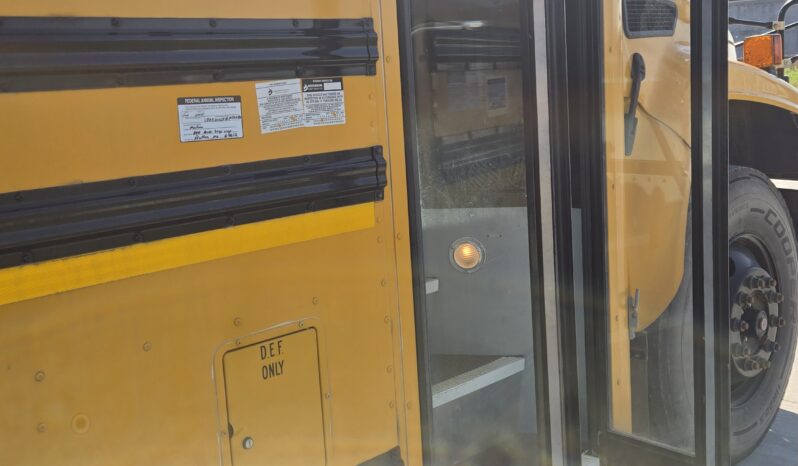2023 Bluebird Vision School Bus W/Rear A/C- Low-Miles-71Capacity full