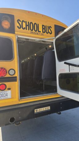 2023 Bluebird Vision School Bus W/Rear A/C- Low-Miles-71Capacity full