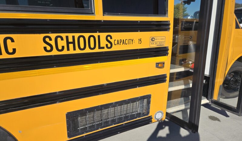 (SOLD!)-2010 Chevrolet Express Micro Blue Bird School Handi 15/Pass full