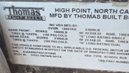 2016 Thomas Built School Bus 77-Pass full