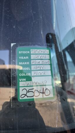 2004 Blue Bird 4500 53 Passenger Bus (LOW MILES!) full