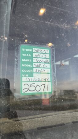 2013 Thomas MVP-EF Activity Bus 36 Pass (LOW MILES) full