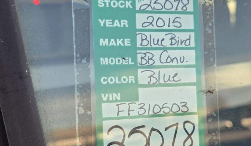 2015 Blue Bird BBConv 28cap (LOW MILES) full