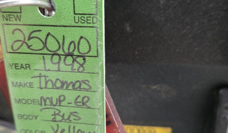1998 Thomas MVP-ER W/activity seats & A/C (46cap) full