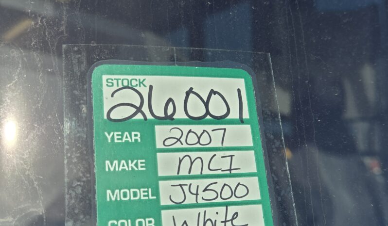 2007 MCI J4500 w/Detroit 54Pass full