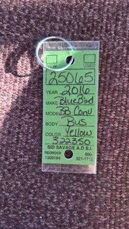 2016 Blue Bird BB Conv 53pass (Low Miles) full