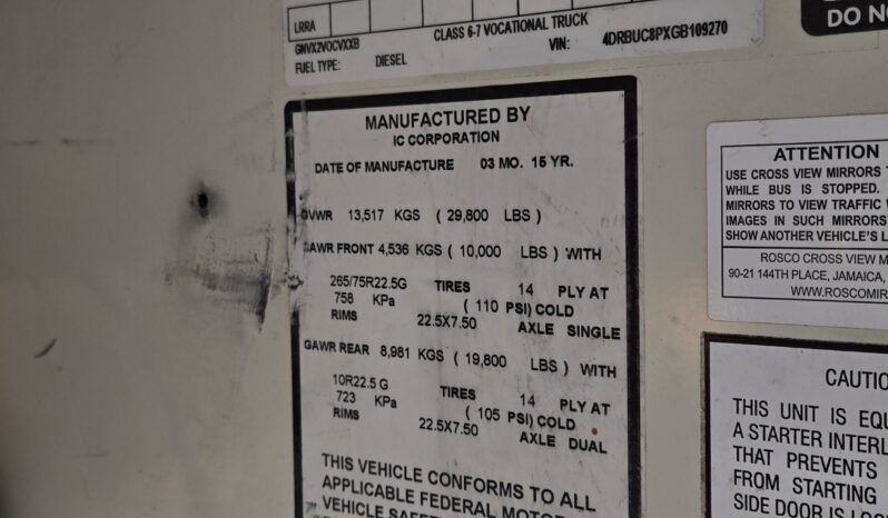 2016 International PB105 Bus (low miles) full