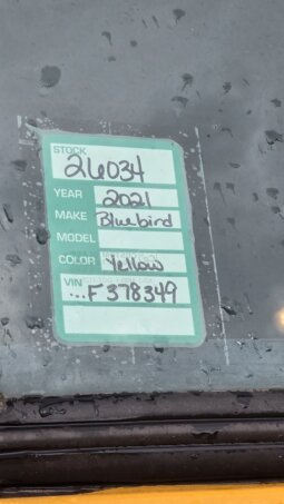 2021 Bluebird Vision 53/pass- 24Kmi full