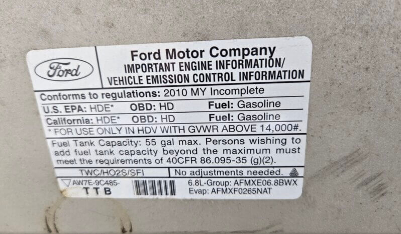 2010 Ford E450 Shuttle w/Handi 10pass 74Kmi full
