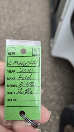 2010 Ford E450 Shuttle w/Handi 10pass 74Kmi full