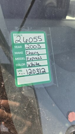 2003 Chevrolet Mini Bus 15pass/35Kmi! (Non CDL) full