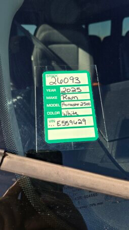 2025 RAM PROMASTER 2500 9+1/pass NEW! full